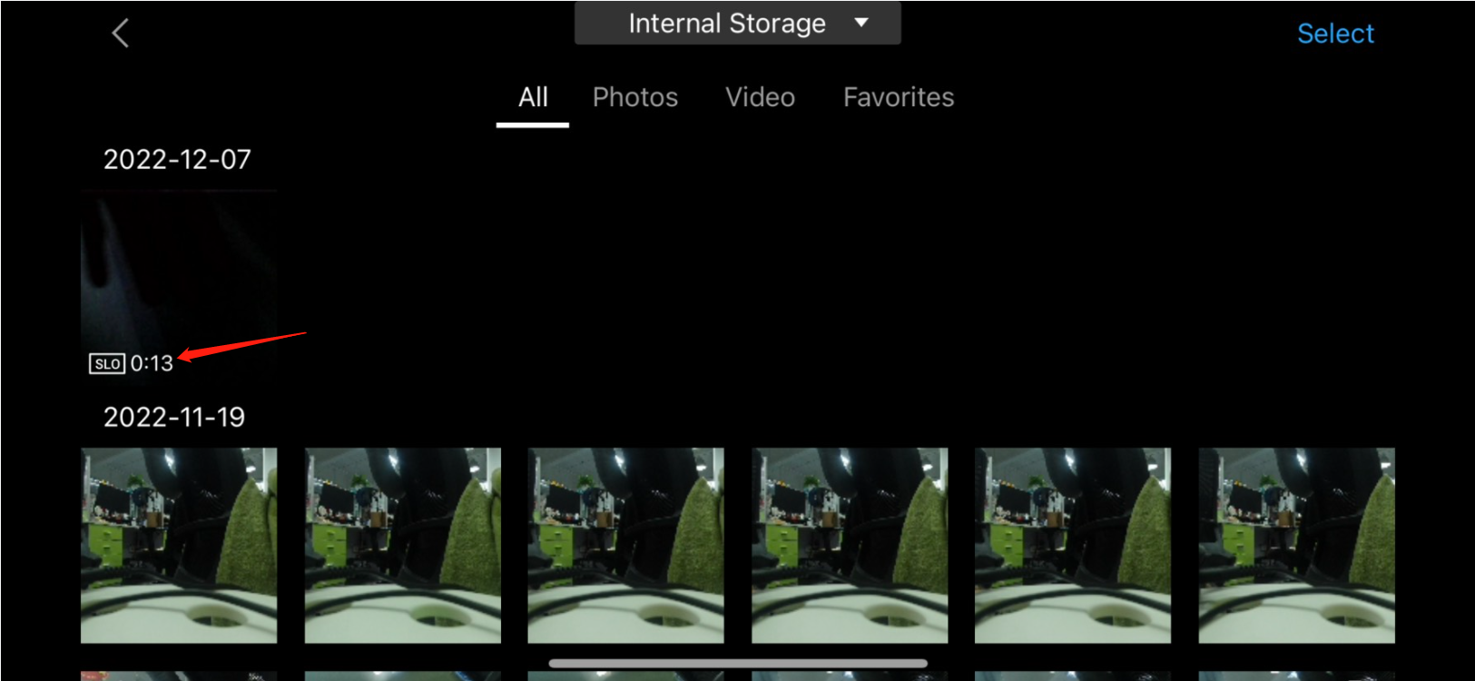 Recording SlowMotion Videos with Drones