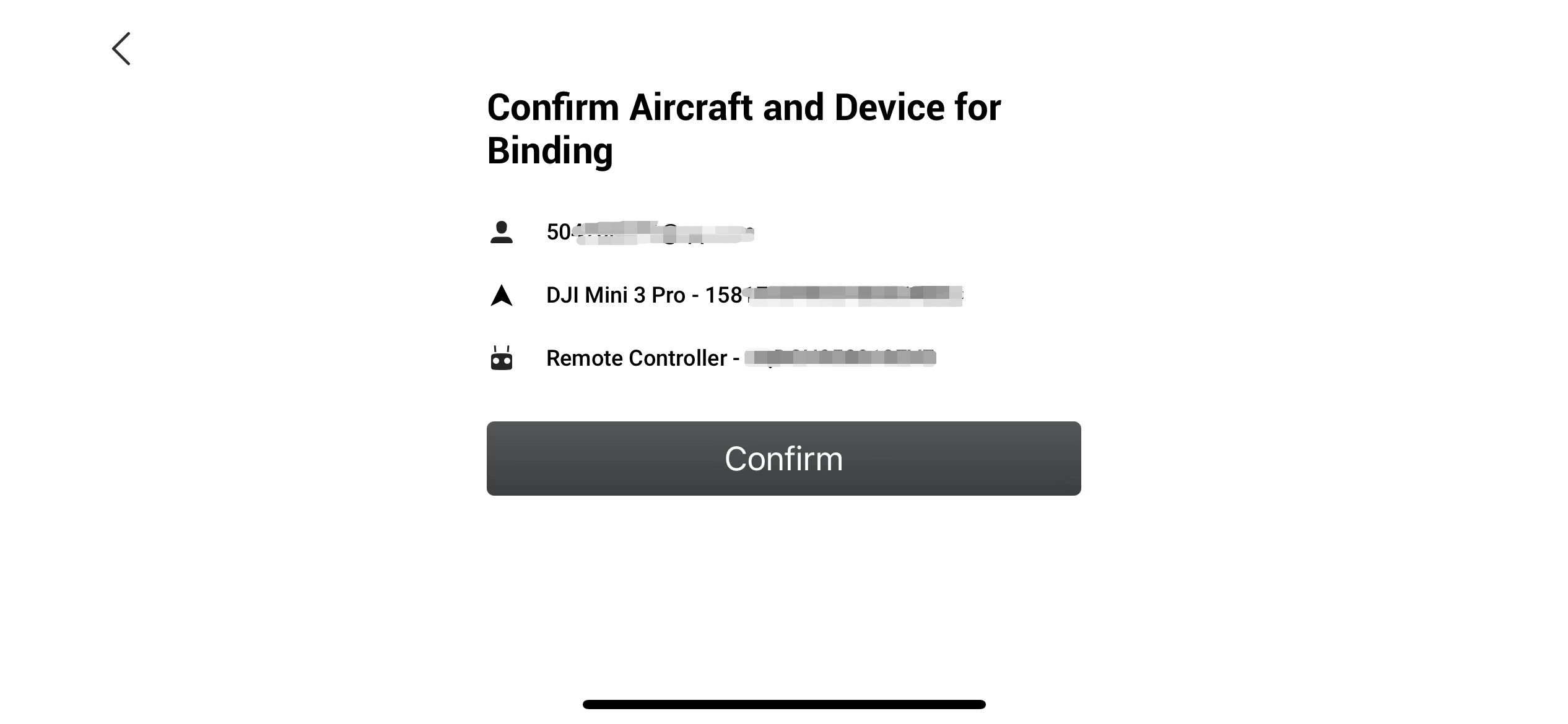 Dji fly app account and device binding unbinding guide